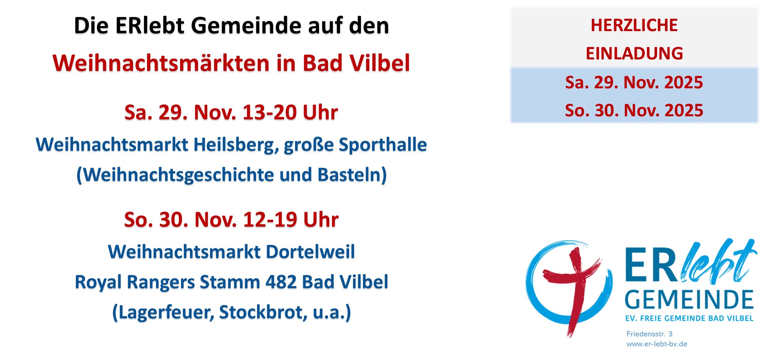 Weihnachtsmärkte erlebt gemeinde 2025