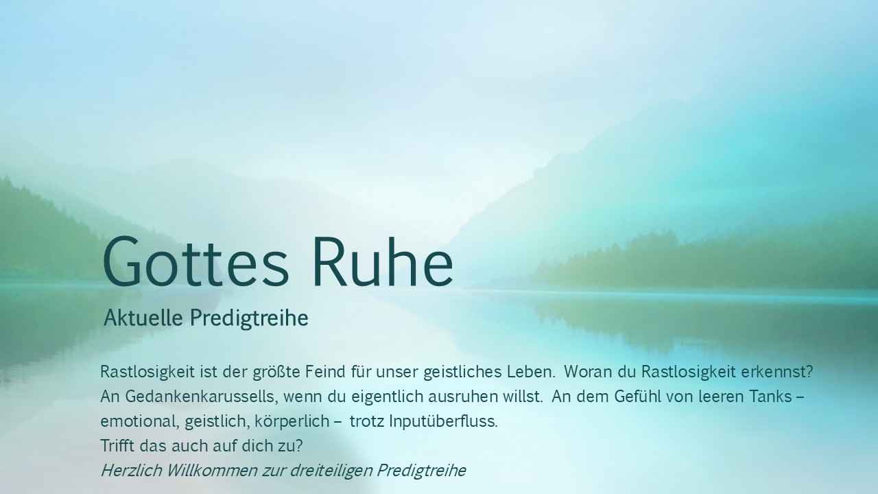 PR Gottes Ruhe 2026.03